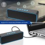 Sonkir Altavoz Bluetooth portátil, Altavoz inalámbrico Bluetooth 5.0 con Graves estéreo 3D Hi-Fi, batería incorporada de 1500