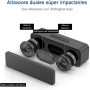 Sonkir Altavoz Bluetooth portátil, Altavoz inalámbrico Bluetooth 5.0 con Graves estéreo 3D Hi-Fi, batería incorporada de 1500