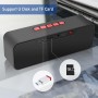 Sonkir Altavoz Bluetooth portátil, Altavoz inalámbrico Bluetooth 5.0 con Graves estéreo 3D Hi-Fi, batería incorporada de 1500