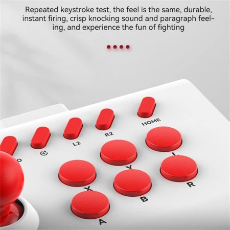 Genérico Arcade Fight Stick, Fighting Joystick Arcade Street Fighter Game Controller Compatible for Switch PS4 PS3 Ultimate