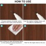 13 Piezas Rotuladores Reparador de Madera Marcadore Madera para Muebles Kit de Marcadores de Reparación de Rayones para Muebles