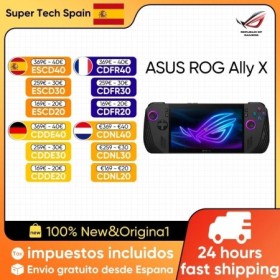 ASUS ROG Ally X -Consola Portátil Gaming 7" FullHD 120Hz AMD Ryzen Z1 