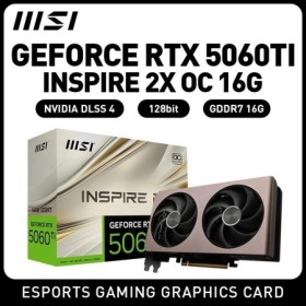 Tarjeta gráfica para juegos MSI RTX5060Ti 16G INSPIRE 2X OC 5060ti rtx