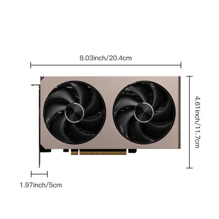 Tarjeta gráfica para juegos MSI RTX5060Ti 16G INSPIRE 2X OC 5060ti rtx