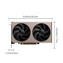 Tarjeta gráfica para juegos MSI RTX5060Ti 16G INSPIRE 2X OC 5060ti rtx