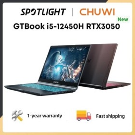 World Premier CHUWI GTBook i5-12450H RTX 3050 portátil para juegos pan