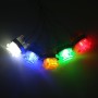 EG STARTS 1 jugador USB LED Encoder para PC Juegos Blue Stickers Controllers + 10x LED Botones iluminados para Arcade Joystick
