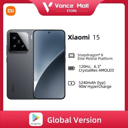 Xiaomi-Smartphone 15, versión Global, Snapdragon®8 Elite-cámara Leica 