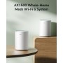 Cudy Sistema Wi-Fi de Malla AX1500 WiFi 6 de Doble Banda, Reemplaza Routers y Extensores, Cubre hasta 1000 Pies Cuadrados, 3