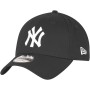 New Era ERA 9FORTY YAN Gorras, Hombre, Negro, Talla Única