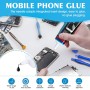 Pegamento Pantalla Movil, Pegamento para Moviles, Pegamento Fuerte para Todo, Adecuado para Pegar Pantallas de Teléfonos