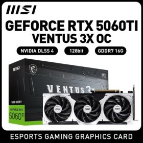 Placa de vídeo de escritorio MSI RTX5060Ti, tarjeta gráfica para juego