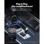 Mejorado 2025-2-en-1 Adaptador inalámbrico CarPlay y Android Auto, OTTOCAST Mini para iOS 10+ y Android 11+, Convierte CarPlay