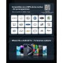 Mejorado 2025-2-en-1 Adaptador inalámbrico CarPlay y Android Auto, OTTOCAST Mini para iOS 10+ y Android 11+, Convierte CarPlay
