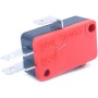 WANGCL 10 Micro Switch Red 3 Pin Micro Switch Limit Switch for Mini Arcade Limit Switches