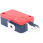 WANGCL 10 Micro Switch Red 3 Pin Micro Switch Limit Switch for Mini Arcade Limit Switches