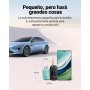 Mejorado 2025-2-en-1 Adaptador inalámbrico CarPlay y Android Auto, OTTOCAST Mini para iOS 10+ y Android 11+, Convierte CarPlay