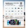 Mejorado 2025-2-en-1 Adaptador inalámbrico CarPlay y Android Auto, OTTOCAST Mini para iOS 10+ y Android 11+, Convierte CarPlay