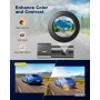 Dashcam, 4K+1080P Dash CAM Coche, WiFi Camara Coche con CPL, Camara Coche Grabadora con Tarjeta 64G, Super Visión, Gran 170°,