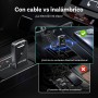 (Nuevo Modelo 2025) OTTOCAST Adaptador Inalámbrico 2 en 1 Carplay Android Auto, OTTO CAST Mini Edge para iOS 10+ y Android 11+,