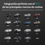 (Nuevo Modelo 2025) OTTOCAST Adaptador Inalámbrico 2 en 1 Carplay Android Auto, OTTO CAST Mini Edge para iOS 10+ y Android 11+,