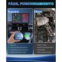 Pantalla Coche, 9" Pantalla Carplay Coche para Apple y Android con Cámara Trasera y Delantera HD 1080P, Navegación GPS, Sonido