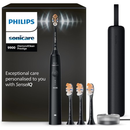 Philips Sonicare DiamondClean Prestige 9900: cepillo dental eléctrico sónico con un cabezal de cepillado Premium All-in-One A3 y