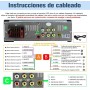 Hexinex Radio de Coche 1 DIN Universal con Carplay y Android Auto Inalámbrico,Autoradio 1 DIN con Pantalla Táctil de 6.36