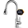 JUPPLIES Grifo Cocina Extraíble – Acero Inoxidable, Giratorio 360°, 3 Modos de Agua, Grifo Fregadero Cocina con Rociador