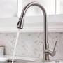 JUPPLIES Grifo Cocina Extraíble – Acero Inoxidable, Giratorio 360°, 3 Modos de Agua, Grifo Fregadero Cocina con Rociador