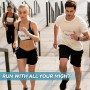 NJCXOLA Dorsales Running, 4 Pares Imanes Porta Dorsal Running, Fijación Magnética Dorsal, Imanes Porta Dorsales para La Fijación