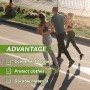 NJCXOLA Dorsales Running, 4 Pares Imanes Porta Dorsal Running, Fijación Magnética Dorsal, Imanes Porta Dorsales para La Fijación