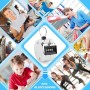 UKOFEW Contador Manual de 4 Dígitos Contadores de Vueltas Contador