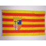 AZ FLAG - Bandera Extremadura - 90x60 cm - Bandera Extremeña 100% Poliéster Con Ojales de Metal integrados - 50g - Colores Vivos