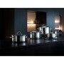 WMF Provence Plus – Cookware Set 4 Pieces, Cromargan Stainless Steel, 3 Pots with Glass Lids and a Saucepan, Suitable for All