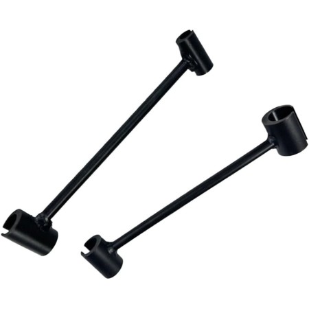 MeevrgR Llave de ancho de hueco ajustable, llave de ajuste de bisagra de puerta de acero, reparación de huecos de bisagras