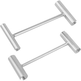Gosknor 2 Piezas de Llave de Ajuste de Espacio de Bisagra Nueva, Herramienta de Ajuste de Bisagra de Puerta Profesional de 14 a
