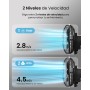Pro Breeze Mini Desktop Fan with Clip I Small Electric Fan with Ultra Quiet Operation and 2 Speed Settings I 15W for Home, Bed,