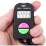 IWILCS Contador de Mano Digital, Contador Digital Deportivo de Golf de 2 Piezas, Clicker Manual de sustracción electrónica,