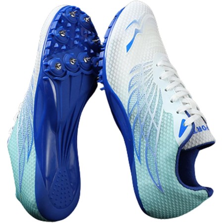 Atletismo Picos Zapatos para Pista y Campo,8 Clavos,Zapatillas Deportivas para Correr Usar Deporte Corriendo Respirable Deportes