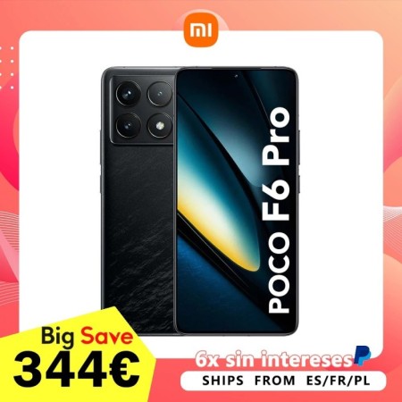 Xiaomi Poco F6 Pro 5G 12GB/256GB 12GB/512GB NFC EU Charger Global Vers