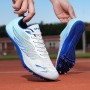 Atletismo Picos Zapatos para Pista y Campo,8 Clavos,Zapatillas Deportivas para Correr Usar Deporte Corriendo Respirable Deportes
