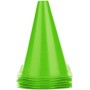 Alomejor 6pcs 18cm Conos Deportivos Conos de Entrenamiento de fútbol Marcador Tráfico Cono