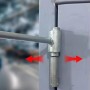 Huudngeje Herramienta para Doblar Bisagras Puertas Sólidas Herramienta para Alinear Bisagras de Puertas Ajustador de Nudillos de