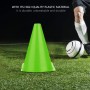 Alomejor 6pcs 18cm Conos Deportivos Conos de Entrenamiento de fútbol Marcador Tráfico Cono