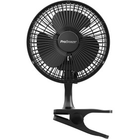 Pro Breeze Mini Desktop Fan with Clamp I Small Electric Fan with Ultra Quiet Operation and 2 Speed Settings I 15W for Home, Bed,