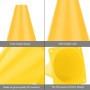 Alomejor 6pcs 18cm Conos Deportivos Conos de Entrenamiento de fútbol Marcador Tráfico Cono