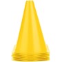 Alomejor 6pcs 18cm Conos Deportivos Conos de Entrenamiento de fútbol Marcador Tráfico Cono