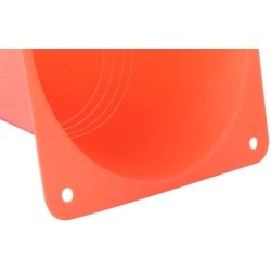 Alomejor 6pcs 18cm Conos Deportivos Conos de Entrenamiento de fútbol Marcador Tráfico Cono