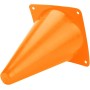 Alomejor 6pcs 18cm Conos Deportivos Conos de Entrenamiento de fútbol Marcador Tráfico Cono